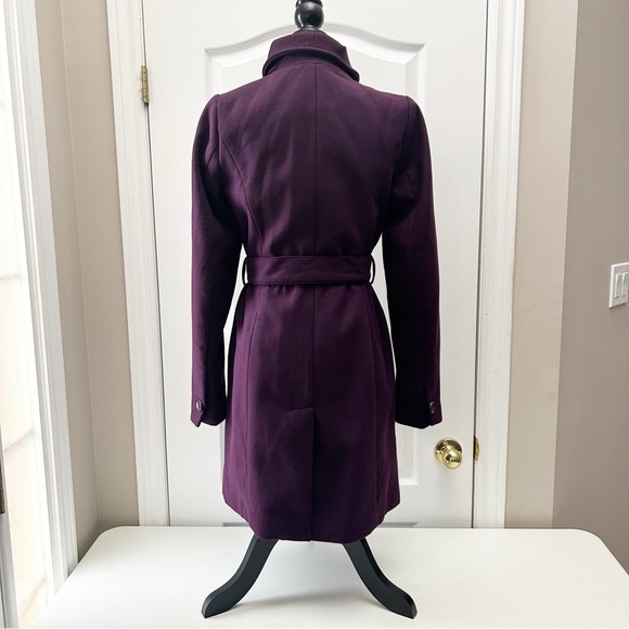 Ricki’s Women's Double-Breasted Wrap Coat Belted Purple Size XS - Picture 13 of 15
